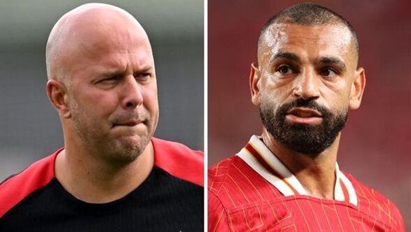 محمد صلاح وآرني سلوت