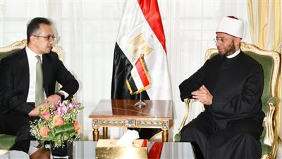 وزير الأوقاف يستقبل رئيس اللجنة الحكومية للعمل مع المنظمات الدينية بجمهورية أذربيجان