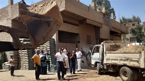 حملات إزالة في المنوفية