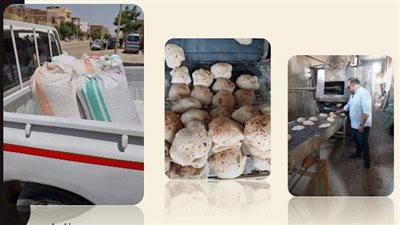 ضبط طن و850 كيلو مواد غذائية مجهولة المصدر في حملة بمدينة العاشر