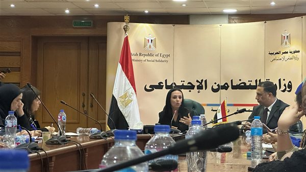 مايا مرسي وزيرة التضامن