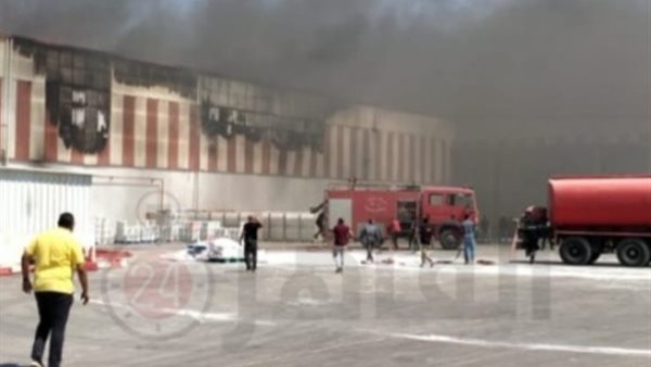 حريق بمصنع  نودلز