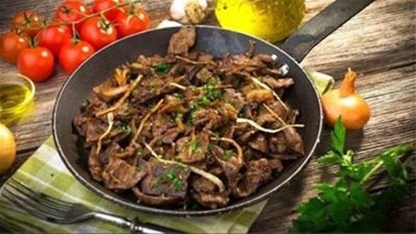 الفشة بالبصل والفلفل