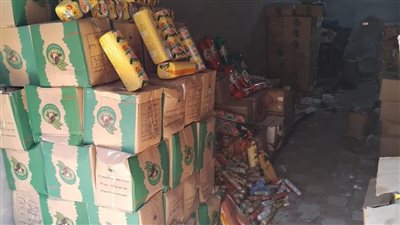 بينهم لانشون وطحينة.. ضبط 14 طن مواد غذائية غير مطابقة للاشتراطات الصحية بالمنوفية