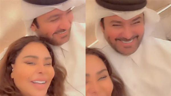 أحلام وزوجها مبارك