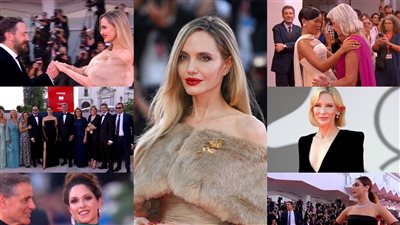 أبرزهم كيت بلانشيت وأنجلينا جولي.. نجوم هوليوود يتألقون على ريد كاربت مهرجان فينيسيا السينمائي | صور