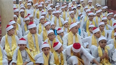 مشهد يشرح القلب.. قرية كفر الباجور بالمنوفية تحتفي بأبنائها من حفظة القرآن الكريم | صور