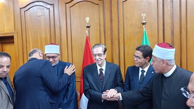 محافظ القليوبية يستقبل المفتي للاحتفال بالعيد القومي للمحافظة 