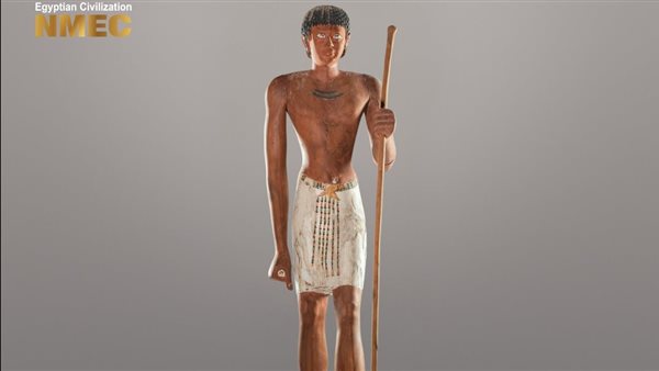 تمثال من الخشب لـ