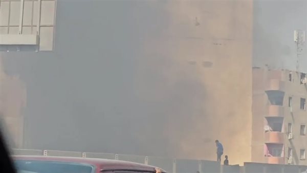 جانب من الحريق 