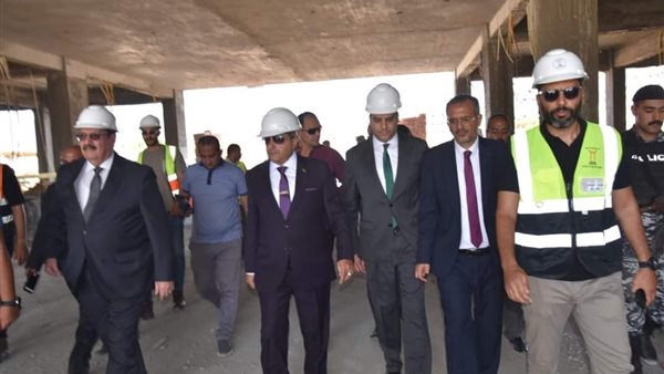 محافظ بورسعيد خلال