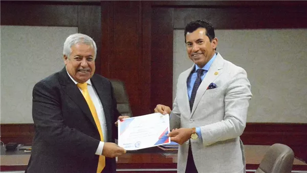 وزير الرياضة ورئيس