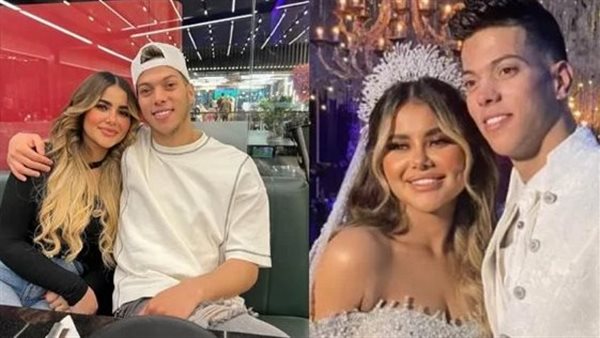 إمام عاشور وزوجته