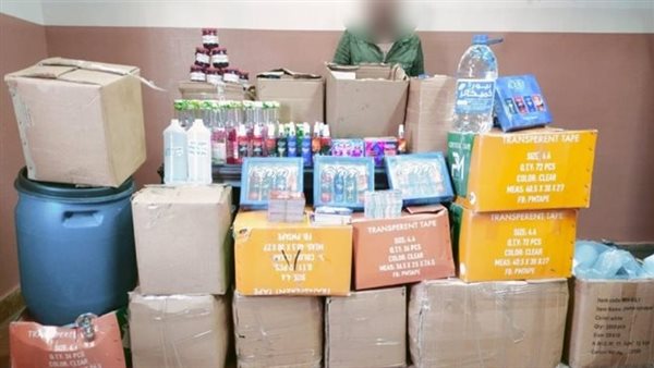 المتهم والمضبوطات