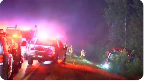 انقلاب حافلة في ولاية