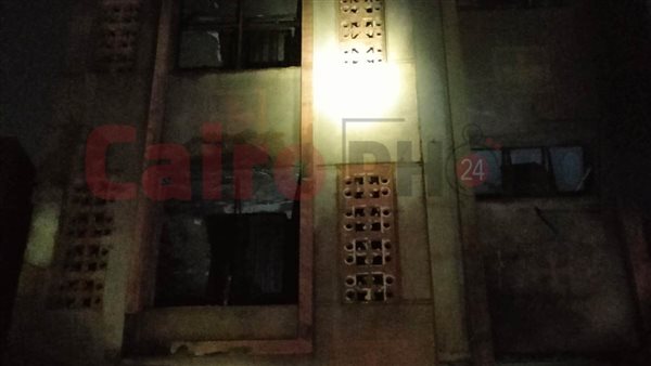 حريق مبنى مطرانية