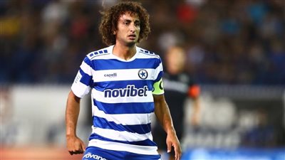 عمرو وردة يسجل في خسارة أتروميتوس أثينا أمام باوك سالونيكا بالدوري اليوناني