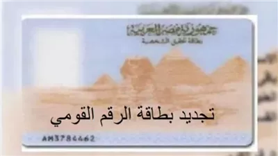 عبر موقع بوابة مصر الرقمية.. طريقة تجديد البطاقة الشخصية من المنزل 2024