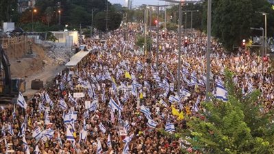 بدء الإضراب العام في إسرائيل 