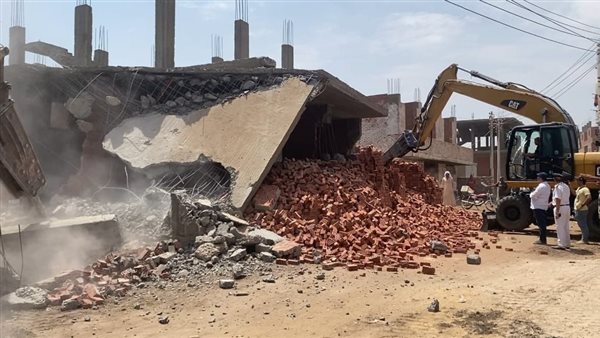 حملة إزالات بأسيوط