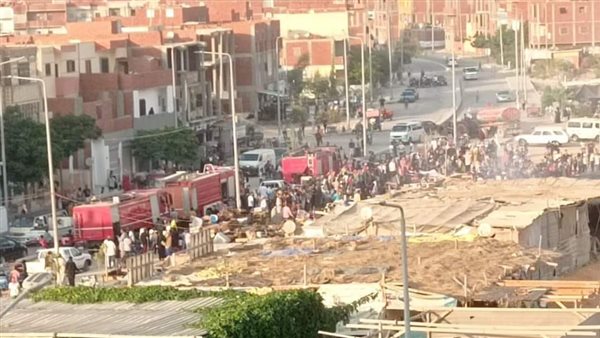 آثار الحريق