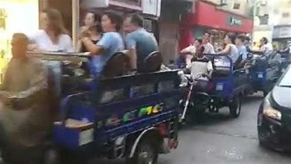 سياحة التروسيكل بشوارع