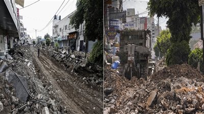 بلدية جنين: جرافات الاحتلال دمرت 70% من البنية التحتية للمدينة