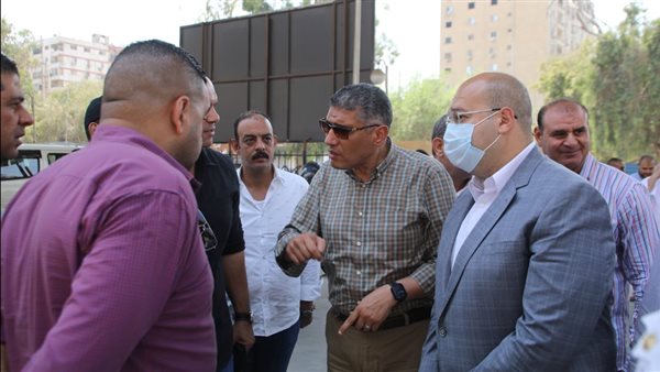 محافظ الجيزة خلال