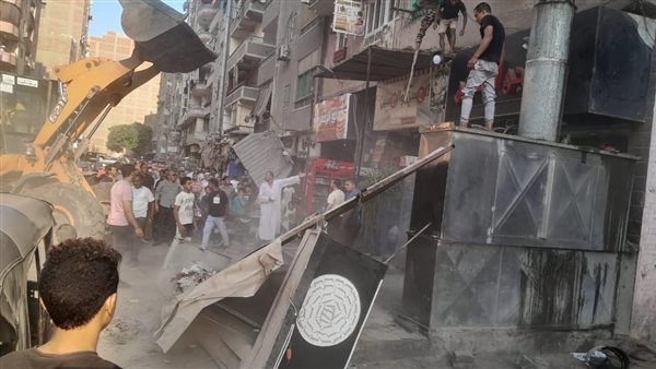 جانب من الإزالة