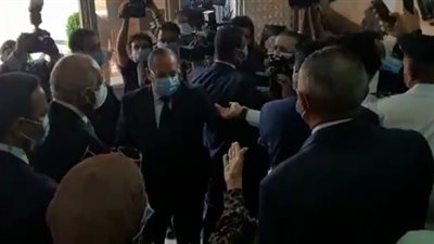 رئيس مجلس النواب يدلي بصوته في انتخابات الشيوخ (فيديو)