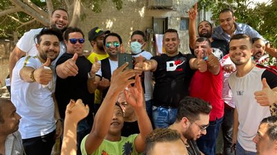 الليثي وحمو بيكا وشحتة كاريكا يشاركون في انتخابات مجلس الشيوخ (صور)