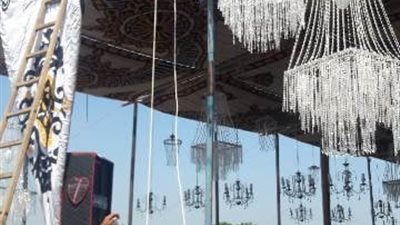 الأكبر من نوعه.. فض سُرادق عزاء ومسرح أفراح لمنع انتشار فيروس كورونا بالشرقية (صور)