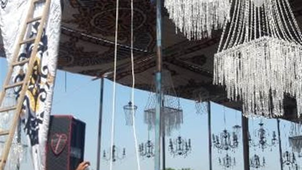 فض سُرادق عزاء ومسرح