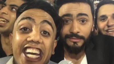 أوس أوس لتامر حسني في عيد ميلاده: “ربنا يحبب فيك خلقه أكتر” (صورة)