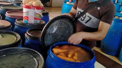 خل ورنجة وعصائر.. إعدام ربع طن أغذية غير صالحة للاستهلاك الآدمي بالشرقية (صور)