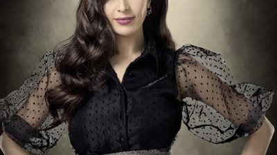 بفستان قصير.. جنات في جلسة تصوير جديدة بعدسة خالد فضة (صورة)