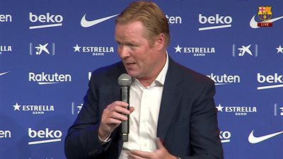 كومان: أحب العمل مع ميسي وأي شخص مستعد لمنح كل ما يملك لبرشلونة