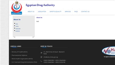 رغم جهود الحكومة في إتاحة المعلومات.. هيئة الدواء لا تتحدث العربية عبر موقعها الرسمي (صور)