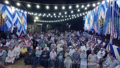 مرشح محتمل لمجلس النواب يعقد مؤتمرًاجماهيريًا بالمنوفية بالمخالفة لتعليمات الحكومة (صور)