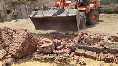 استمرار حملات إزالة التعديات على أراضي الدولة واسترداد 2.9 مليون متر مربع و211 ألف فدان