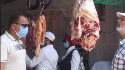 “الزراعة”: ضبط 153 طن لحوم ودواجن وأسماك غير صالحة خلال شهر