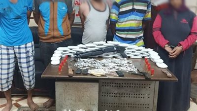 الداخلية: ضبط 600 طربة حشيش وأقراص مخدرة خلال حملة مكبرة بالدقهلية