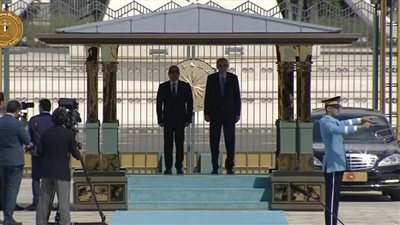 الرئيس السيسي يصل إلى القصر الرئاسي التركي في أنقرة | بث مباشر