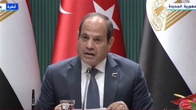 الرئيس السيسي للشعب التركي: أحمل إليكم من مصر وشعبها أطيب مشاعر الود والمحبة