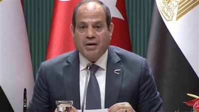 الرئيس السيسي: نسعى لتوسيع نطاق اتفاقية التجارة الحرة بين مصر وتركيا ورفع التبادل التجاري إلى 15 مليار دولار| بث مباشر 