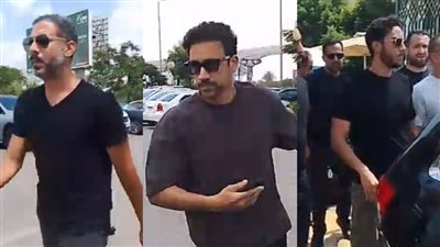 محمد فراج وأحمد داود ونور النبوي أبرزهم.. نجوم الفن في جنازة والد المنتج طارق الجنايني