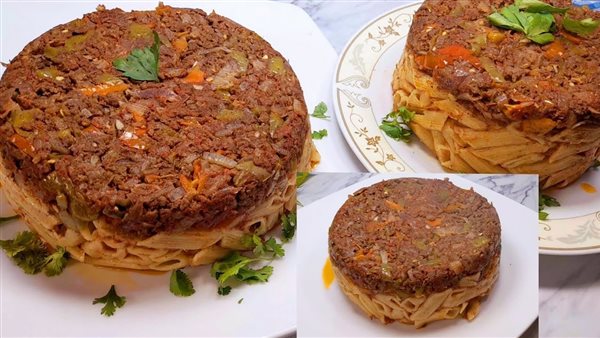 طريقة عمل طاجن المكرونة