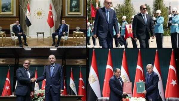 الرئيس السيسي وأردوغان