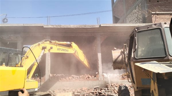 حملة إزالات بأسيوط