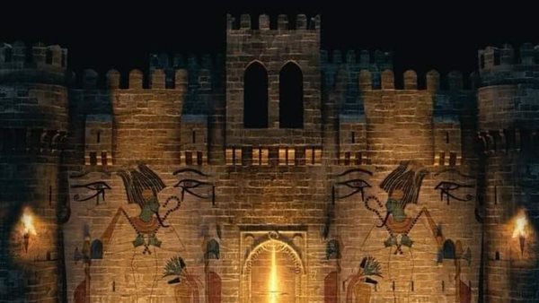 الصوت والضوء بقلعة